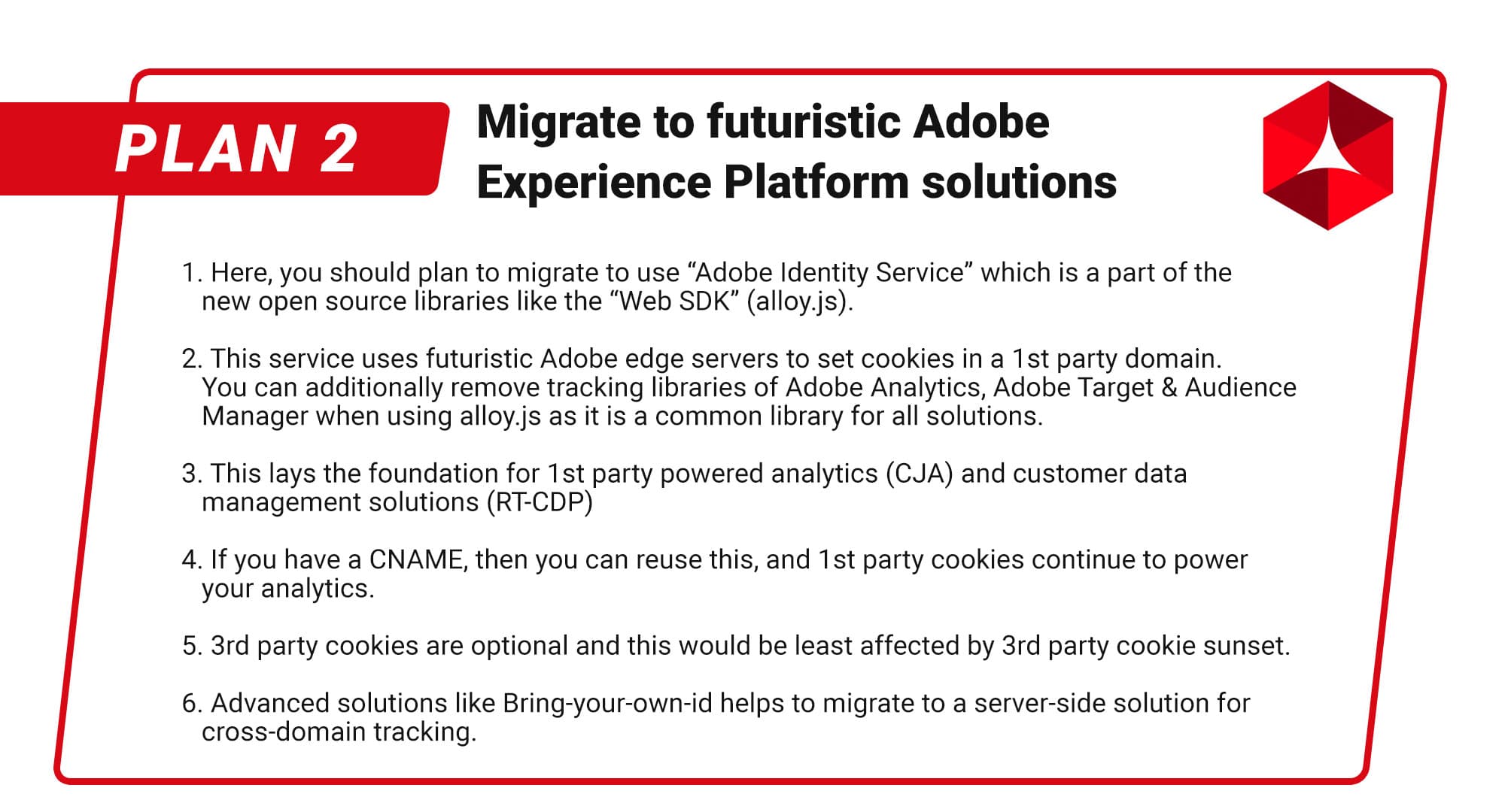 Migrate to Futuristic Adobe Experience Platform Solutions